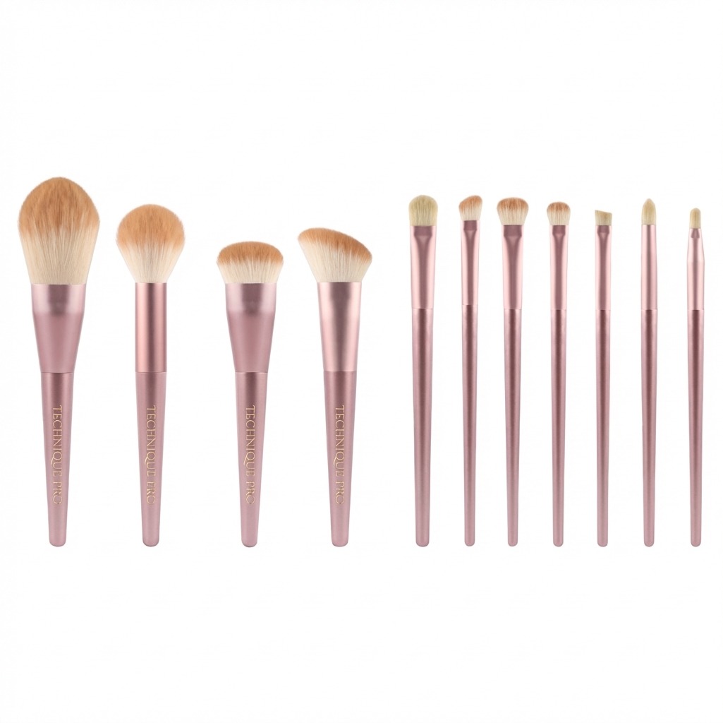 Technique PRO Radiance Makeup Brush Set - 11 Makeup Brushes