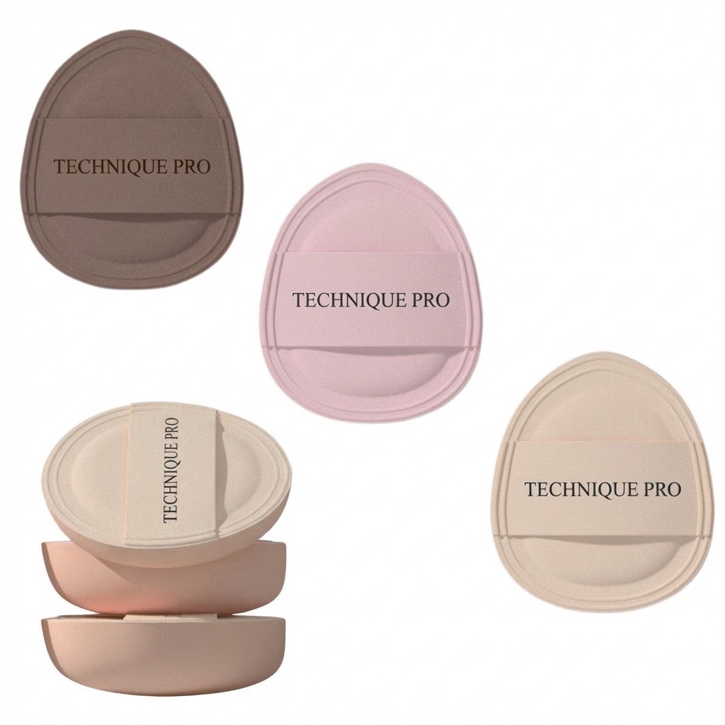 Technique PRO Trio Marshmallow Thumb Makeup Puffs